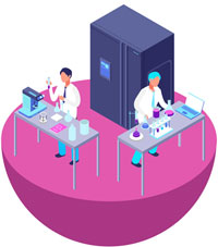 Laboratory set-ip image